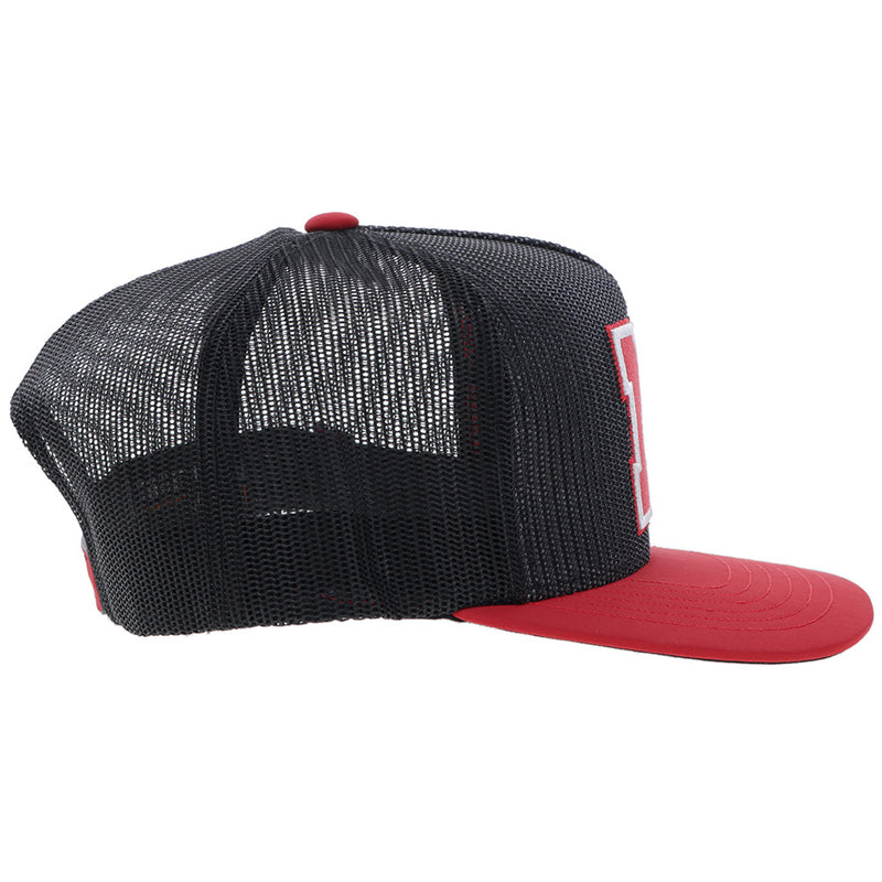 University Of Nebraska Hat Black/Red w/"N" Embroidery