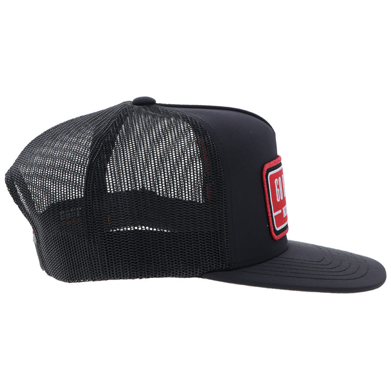 University Of Nebraska Hat Black w/ Go Big Red Patch