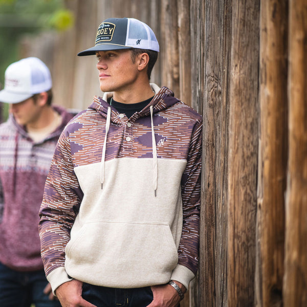 "Jimmy" Cream /Aztec Hoody