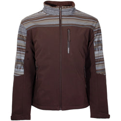 "Hooey Softshell Jacket" Brown / Serape