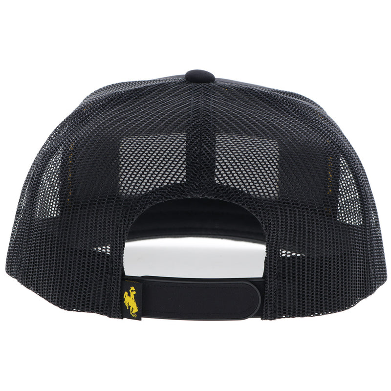 University Of Wyoming Hat Black w/Patch