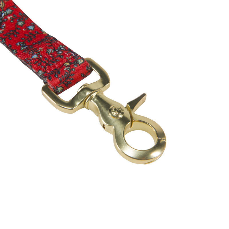 western floral pet leash clasp