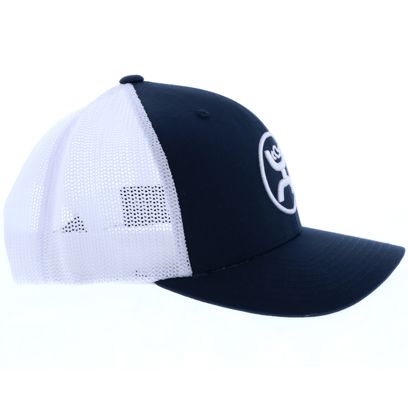 "O Classic" Navy/White