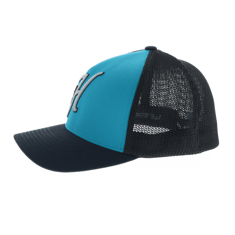 "Skipper" Turquoise/Black