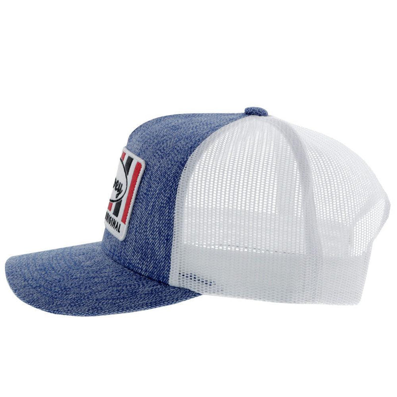 "Hooey" Denim/White Hat