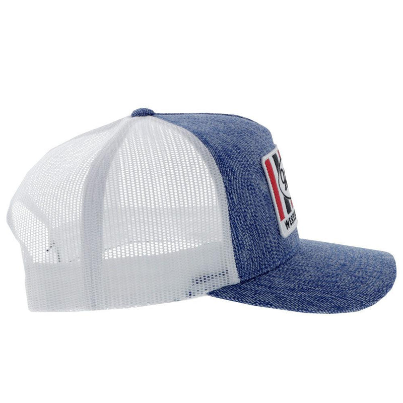 "Hooey" Denim/White Hat