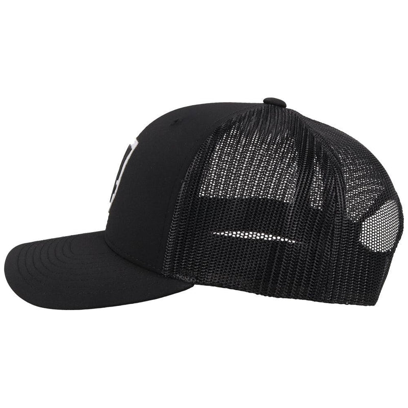 Left side of the "Bronx" Black hat