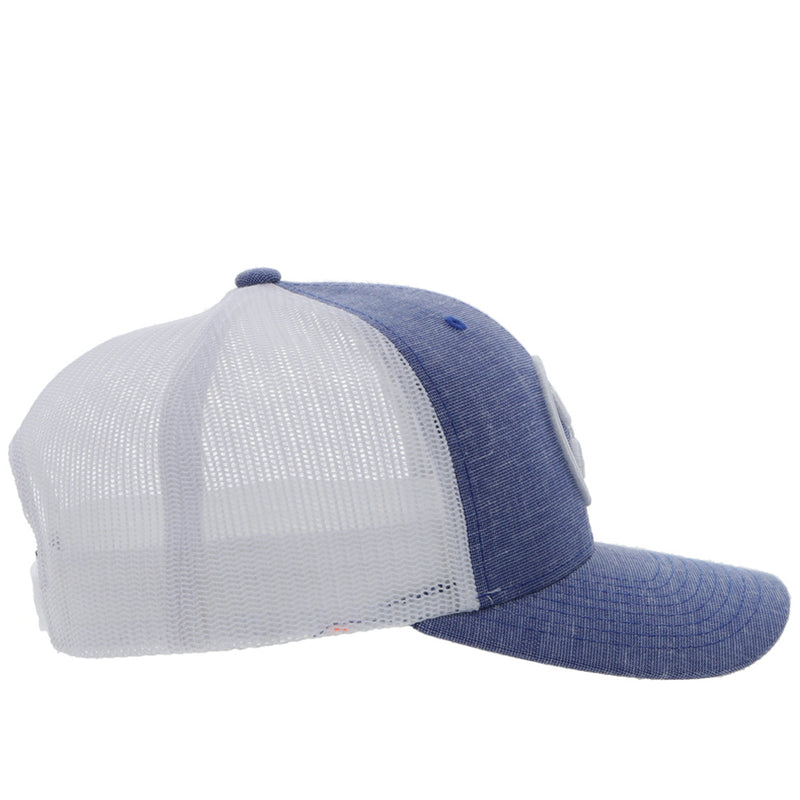 "O Classic" Blue/White Hat w/White Logo