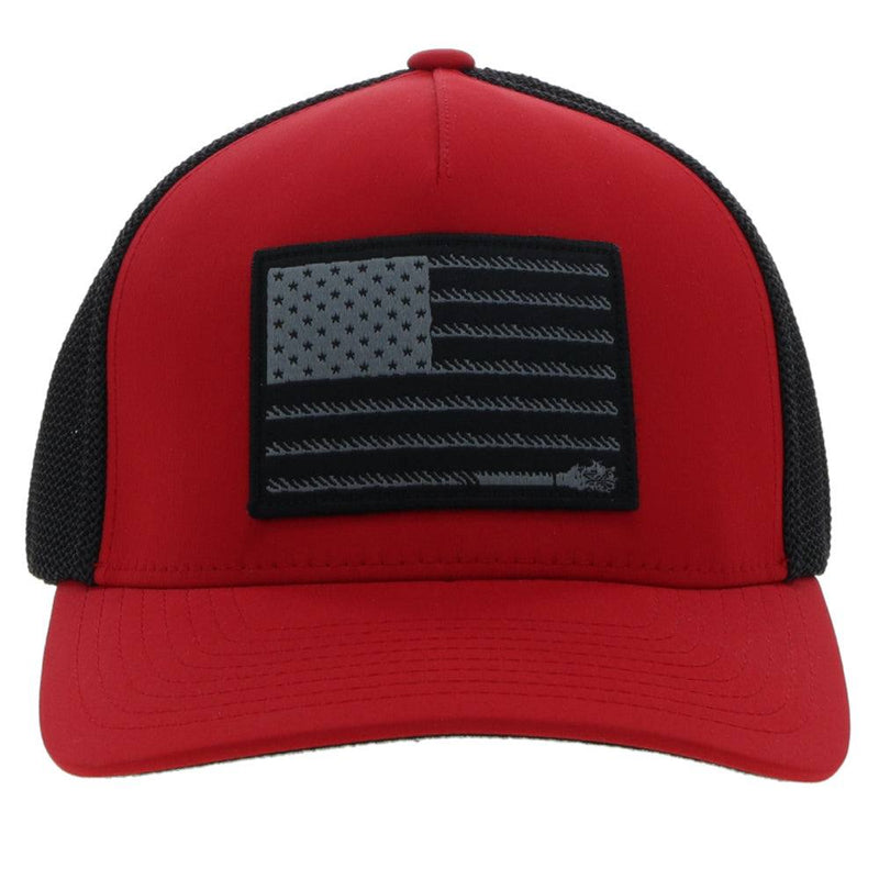 "Liberty Roper" Red/Black Flexfit Hat