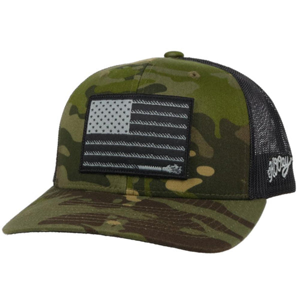 "Liberty Roper" Light Camo/Black Hat