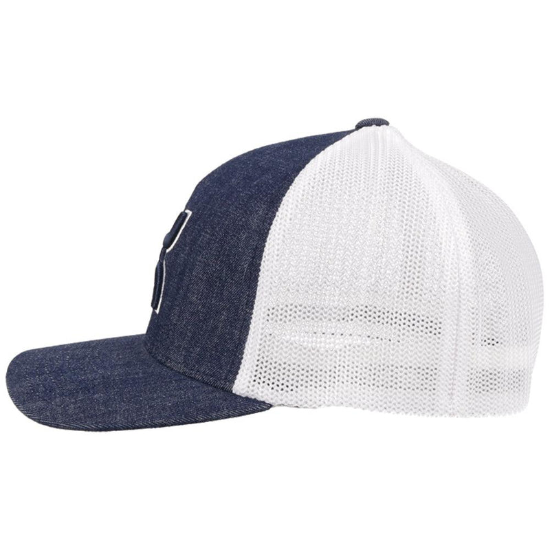 "Coach" Denim/White Hat