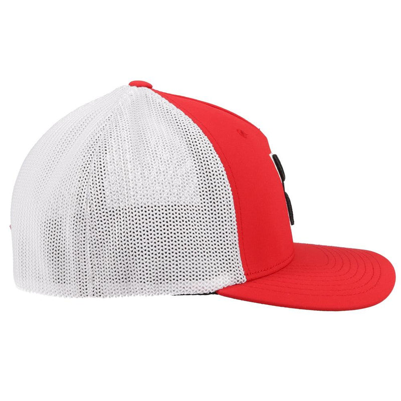 "Coach" Red/White Flexfit Hat