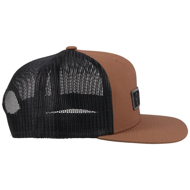 "Lockup" Brown/Black Hat