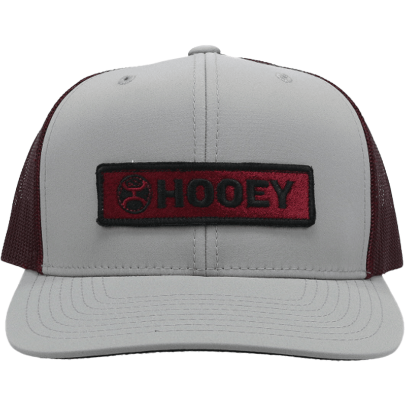 "Lock up" Grey/Maroon Hat