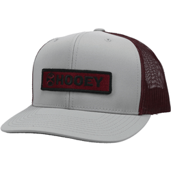 "Lock up" Grey/Maroon Hat