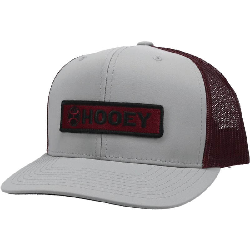 "Lock up" Grey/Maroon Hat