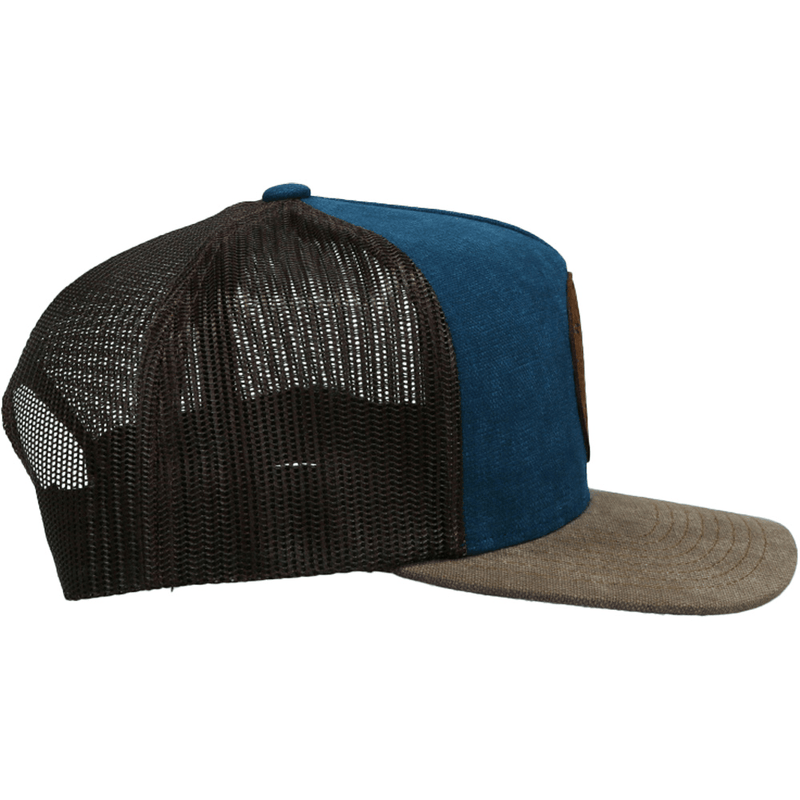 "Spur" Blue/Brown Hat