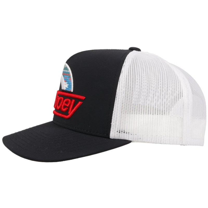 Youth "Suds" Black/White Snapback Hat