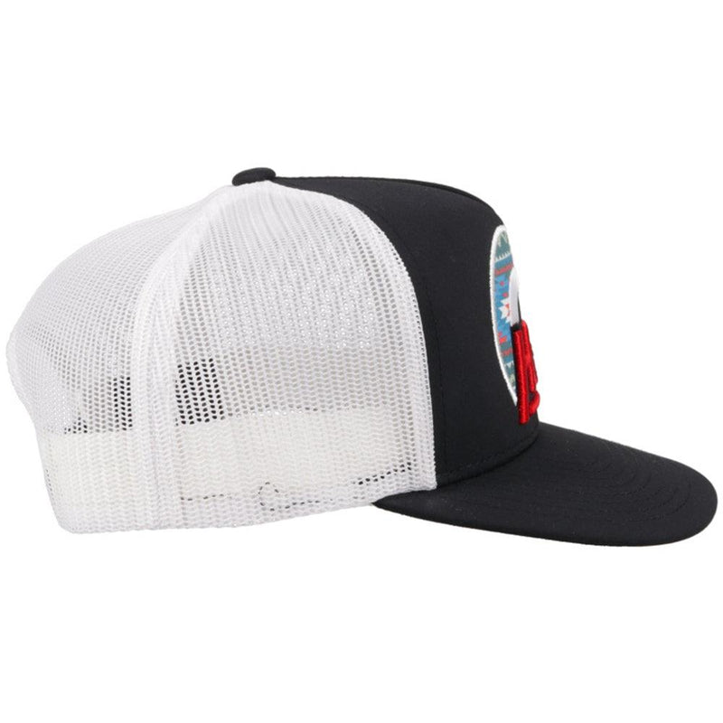 Youth "Suds" Black/White Snapback Hat