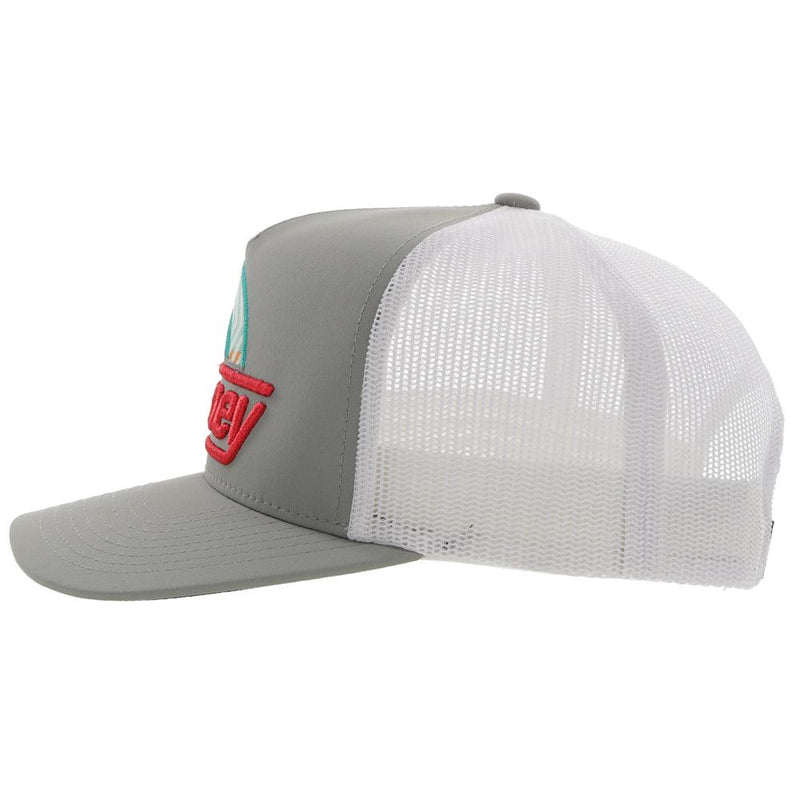 "Suds" Grey/White Hat