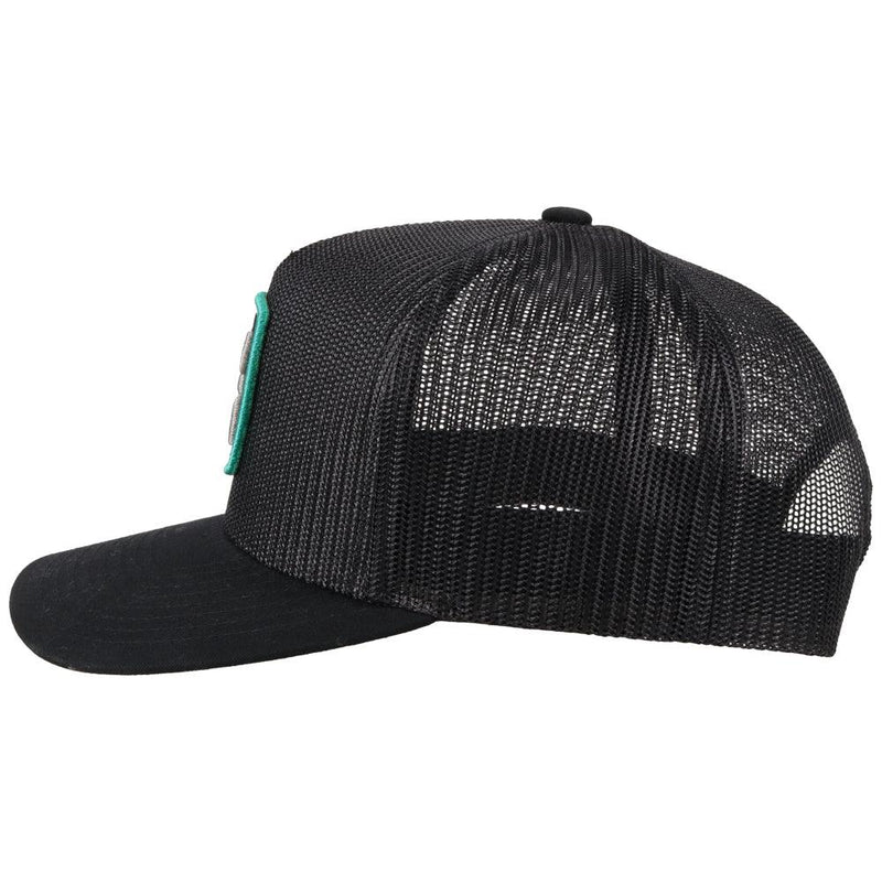 side view of the Zenith black hat