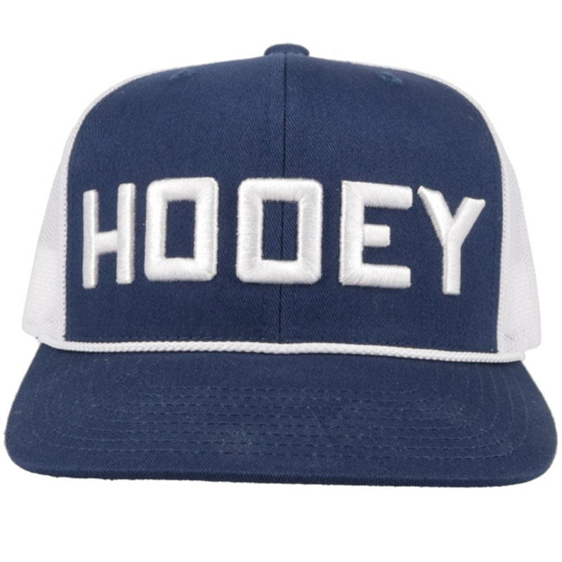 "Pistol" Hat, Youth Navy / White