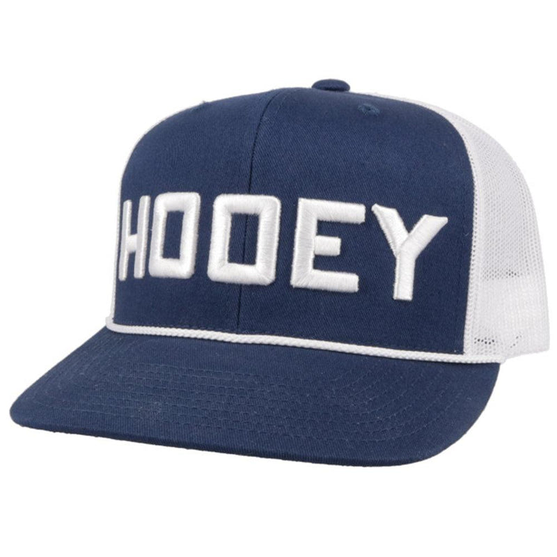 "Pistol" Hat, Youth Navy / White