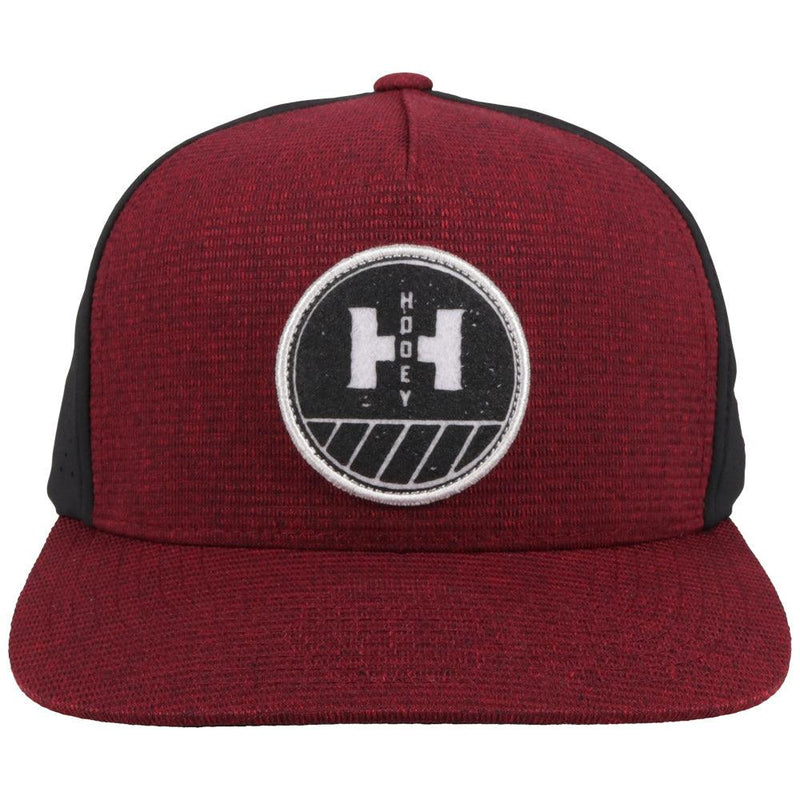 "Plow" Maroon/Black Hat