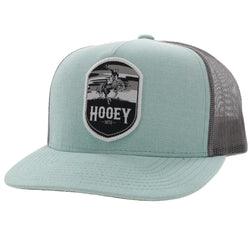 Teal and grey Cheyenne hat