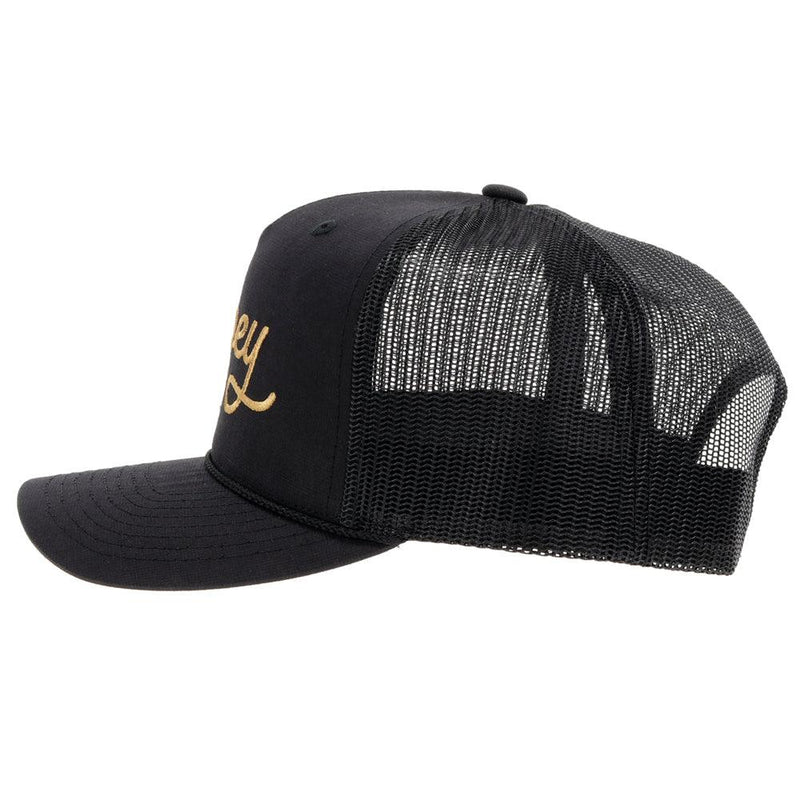 "OG" Black w/Gold Stitching Hat