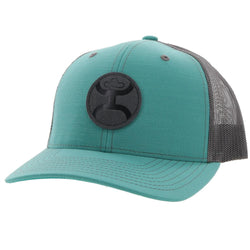 Youth "Blush" Teal / Grey Hat