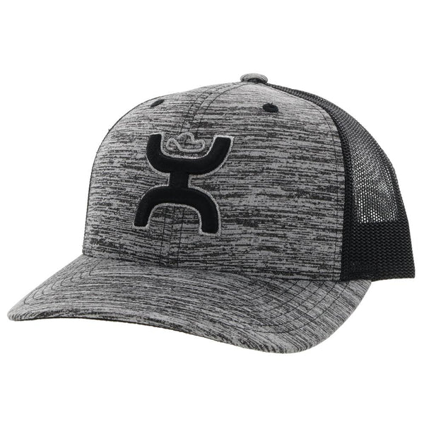 "Sterling" Grey/Black Snapback Hat