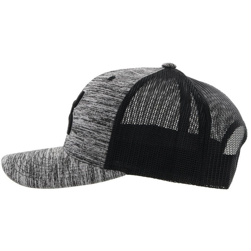 "Sterling" Grey/Black Snapback Hat