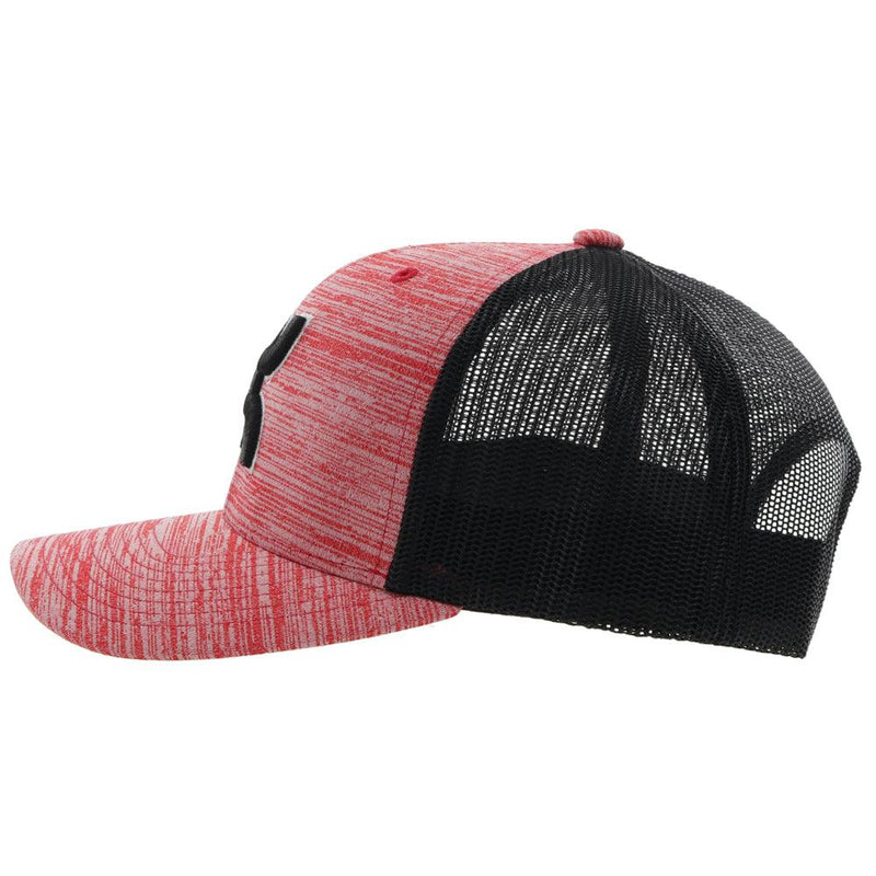 "Sterling" Red/Black Snapback Hat