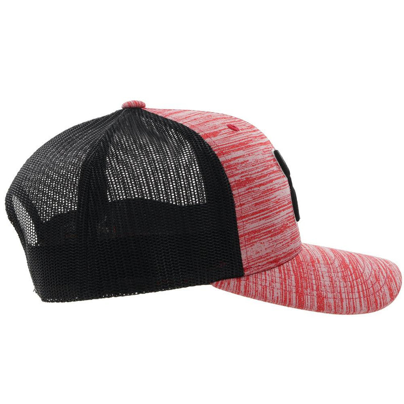 "Sterling" Red/Black Snapback Hat