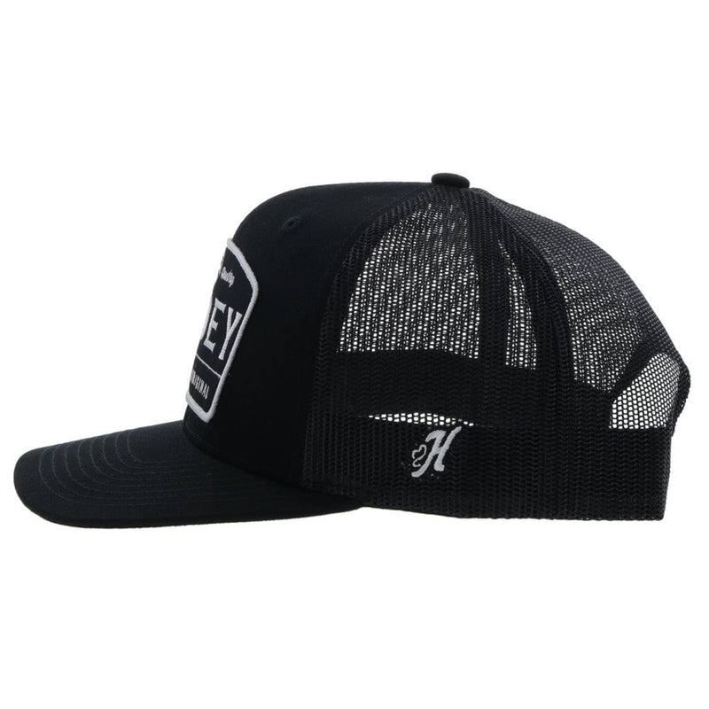 "Trip" Black Snapback Hat