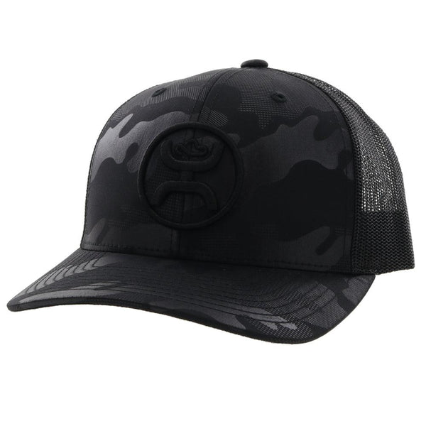 "O Classic" Hooey Black Camo Hat