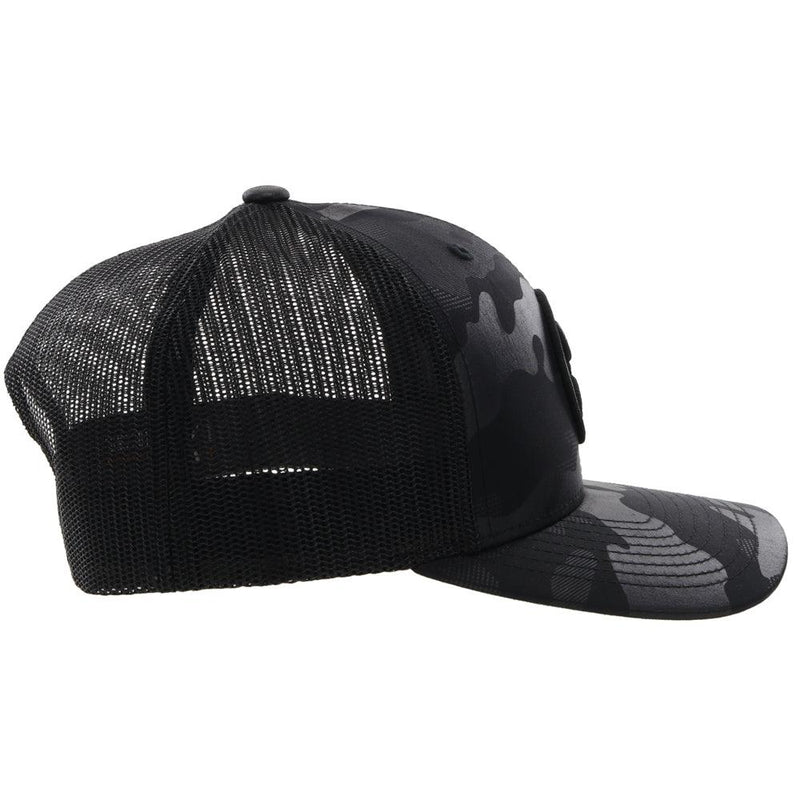 "O Classic" Hooey Black Camo Hat