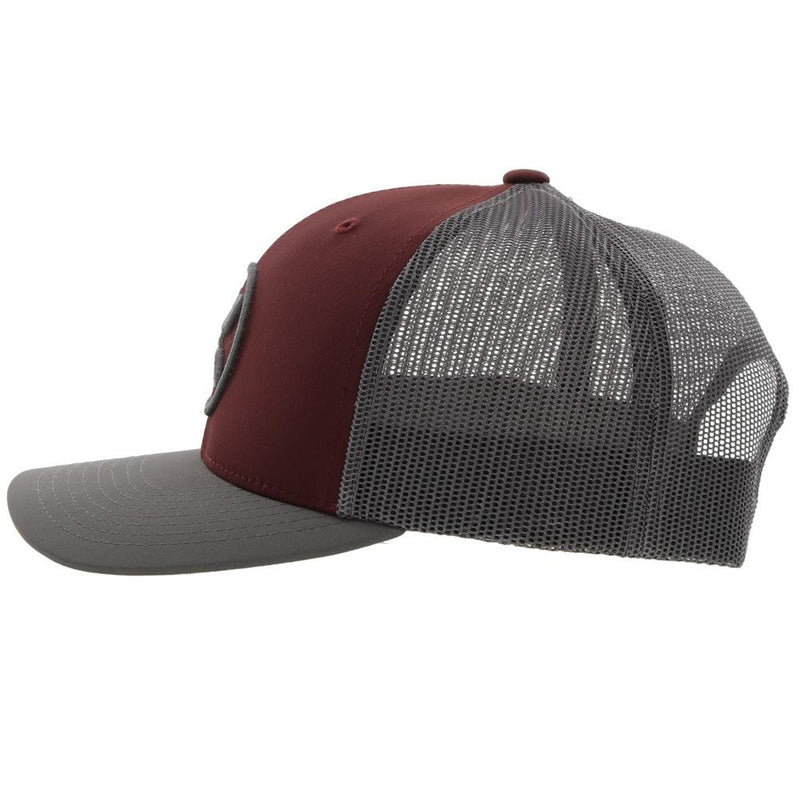 "O Classic" Maroon/Grey Hat