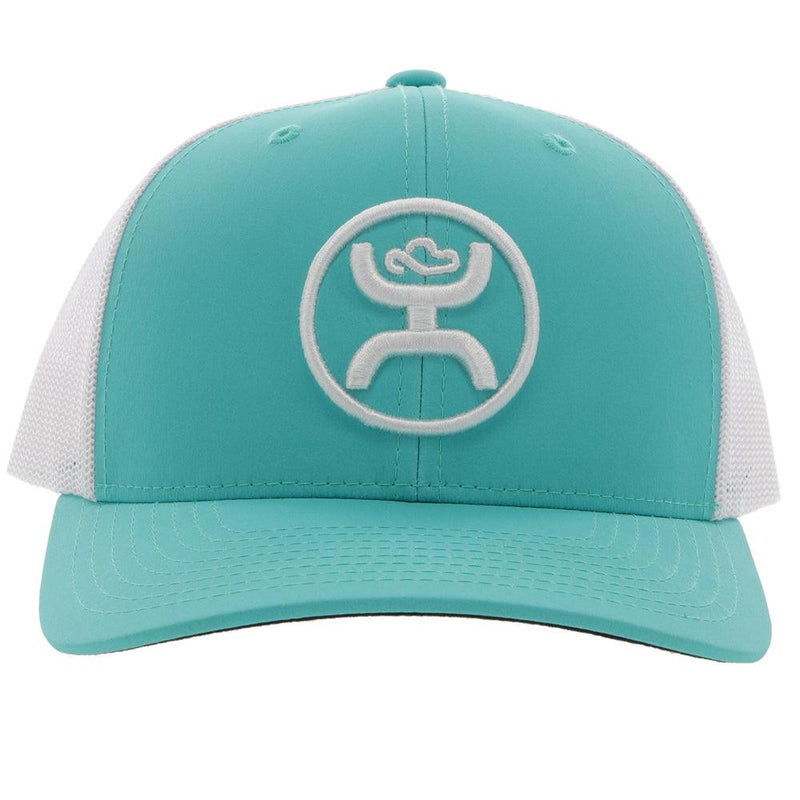 "O Classic" Youth Hooey Teal/White Hat