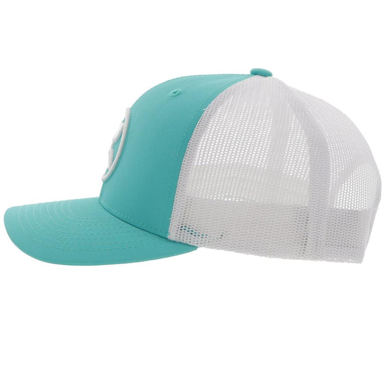 "O Classic" Youth Hooey Teal/White Hat