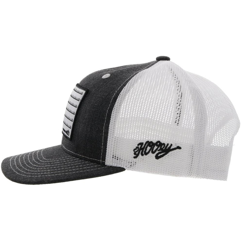 "Liberty Roper" Youth Charcoal /White Hat