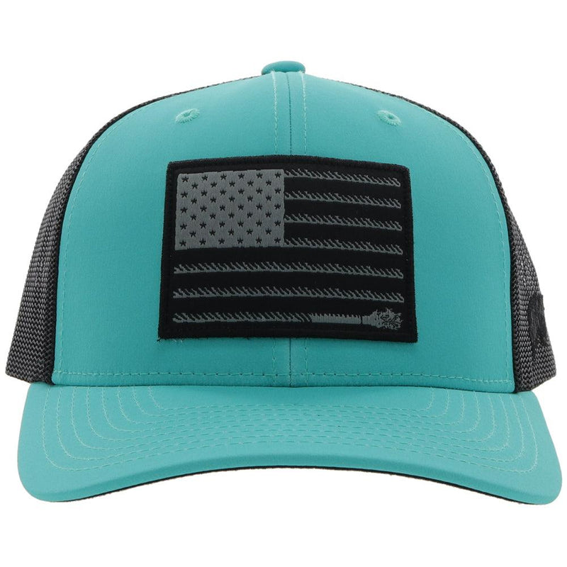 "Liberty Roper" Youth Turquoise/Black Hat