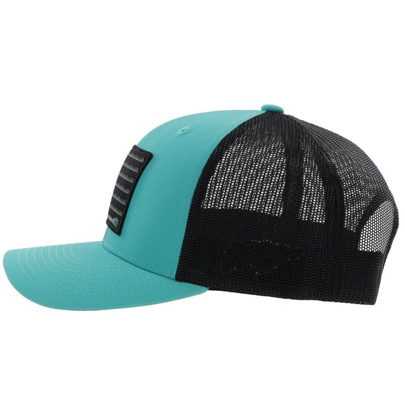 "Liberty Roper" Youth Turquoise/Black Hat