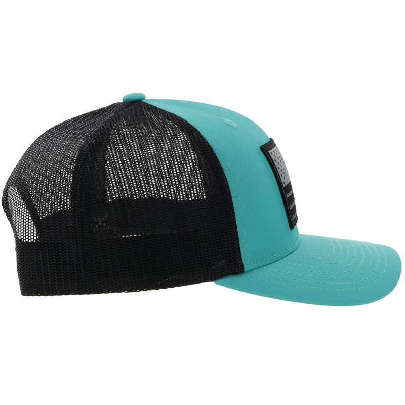 "Liberty Roper" Turquoise/Black Hat