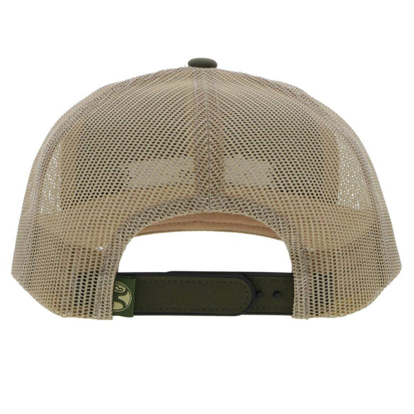 "Lock Up" Olive/Tan Snapback Hat