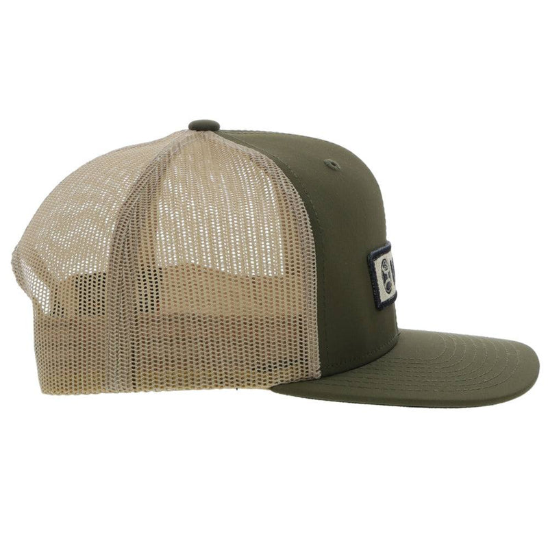 "Lock Up" Olive/Tan Snapback Hat