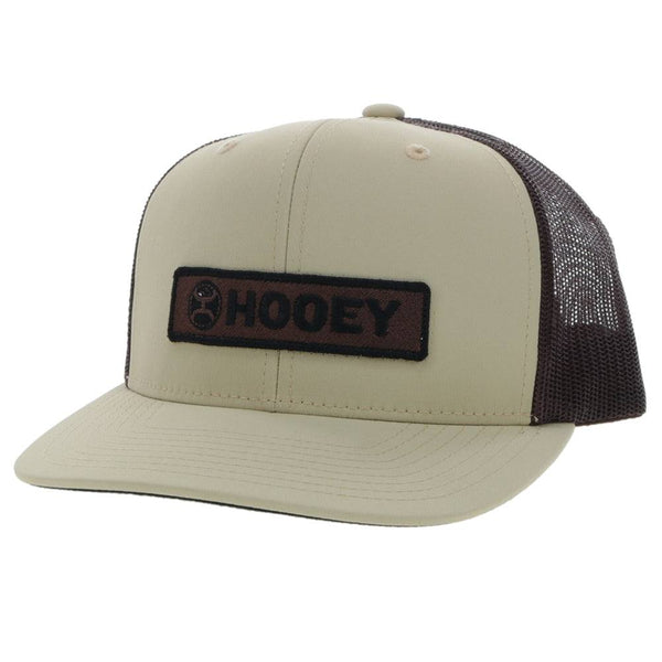 "Lock-Up" Tan/Brown Snapback Hat