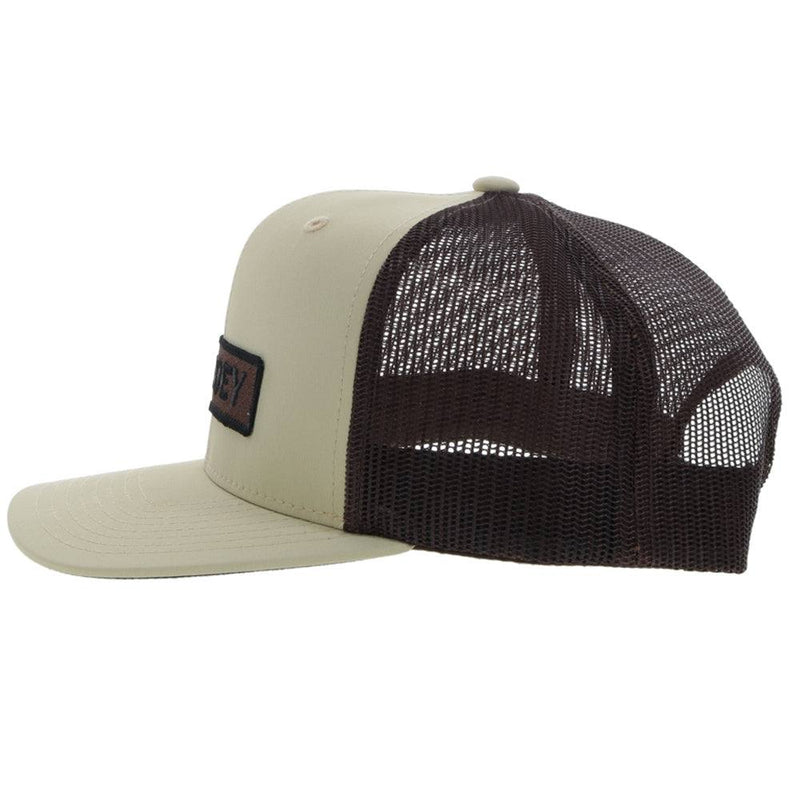 "Lock-Up" Tan/Brown Snapback Hat