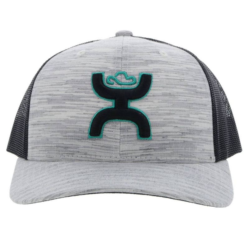 "Sterling" Grey/Black Snapback Hat